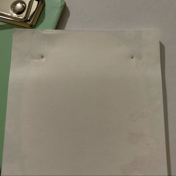 Sanrio Cinnamoroll Mini Clipboard with Memo Pad - Picture 11 of 14